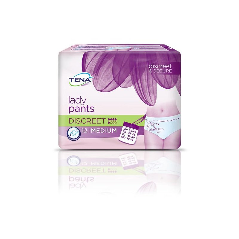 TENA Lady Pants Discreet Medium (12 Stk), 8,80