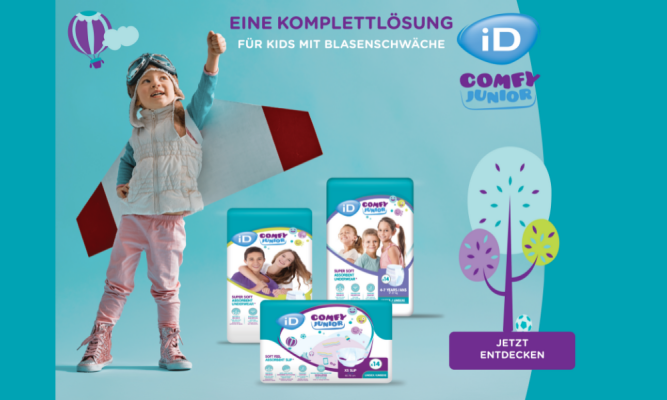 iD Comfy Junior - Die ideale Produktserie für Kinder und Jugendliche mit Inkontinenz - iD Comfy Junior - Die ideale Produktserie für Kinder und Jugendliche mit Inkontinenz