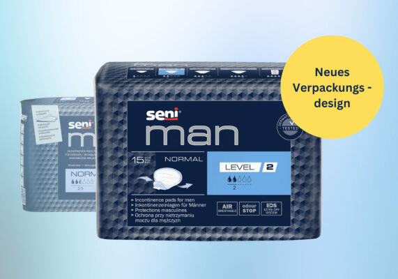 Seni Man Normal Level 2: Neues Maß an Komfort für Männer mit leichter Harninkontinenz - Seni Man Normal Level 2: Neues Maß an Komfort für Männer mit leichter Harninkontinenz