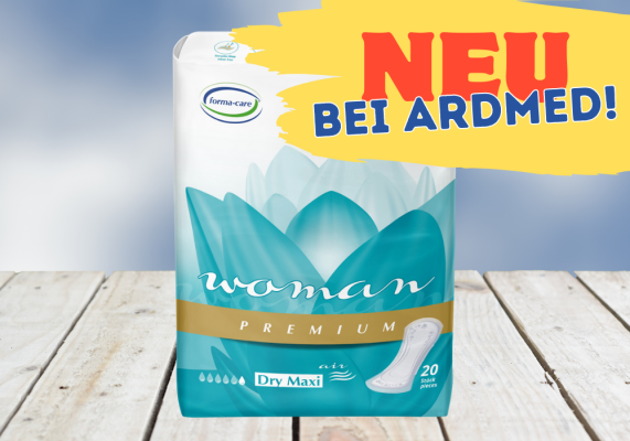 Neu bei ARDMED: forma-care Women Premium Dry Einlagen  - Neu bei ARDMED: forma-care Women Premium Dry Einlagen