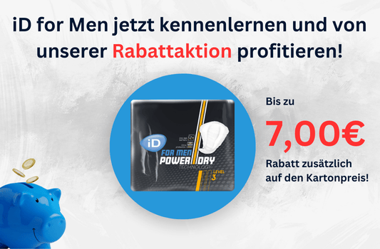 iD for Men: Top-Schutz und Diskretion, jetzt zusätzlich bis zu 7,00€ günstiger im Karton! - iD for Men: Top-Schutz und Diskretion, jetzt zusätzlich bis zu 7,00 Euro günstiger im Karton!