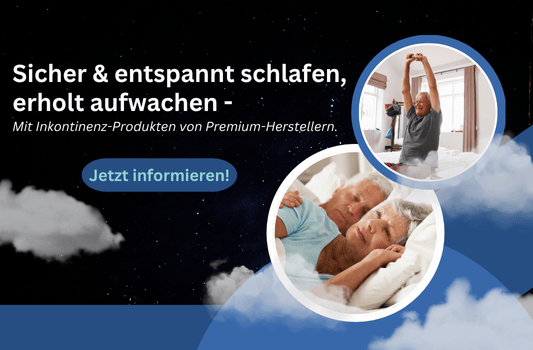 Entspannt schlafen trotz Inkontinenz - die besten Inkontinenzprodukte für die Nacht im Überblick - Entspannt schlafen trotz Inkontinenz - die besten Inkontinenzprodukte für die Nacht im Überblick