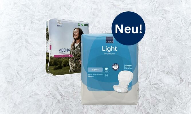 Januar 2023: Abena Light - neues Packungsdesign, gleiche Qualität - Januar 2023: Abena Light - neues Packungsdesign, gleiche Qualität
