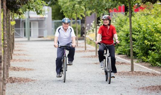 Radfahren mit Inkontinenz