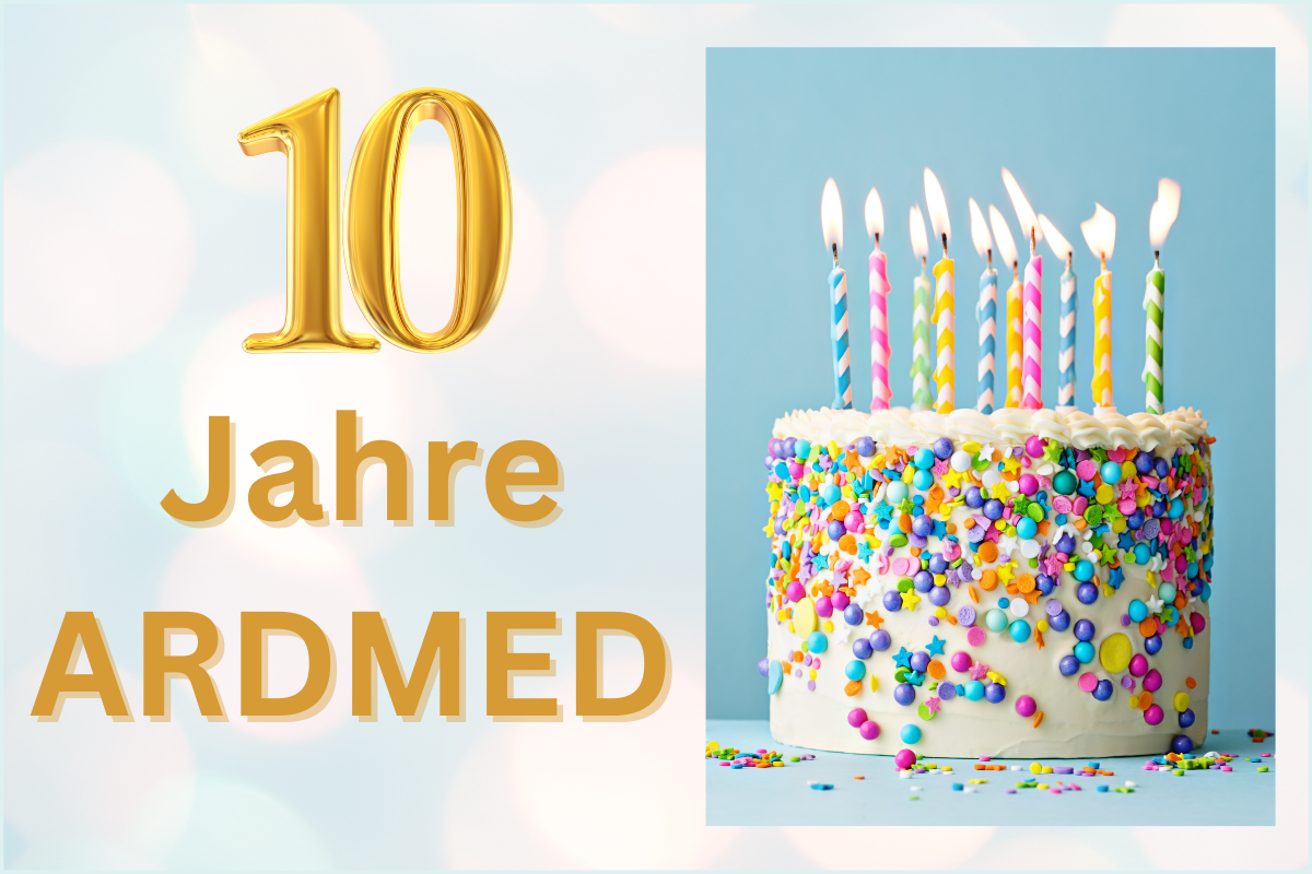 10 Jahre ARDMED Geburtstagstorte