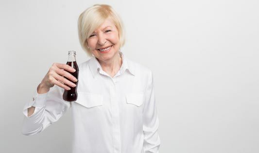 Cola trinken bei Inkontinenz ist schlecht