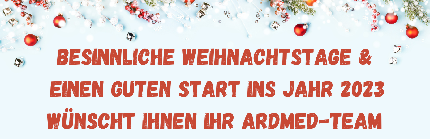 Weihnachtsinformationen und Bestellfristen 