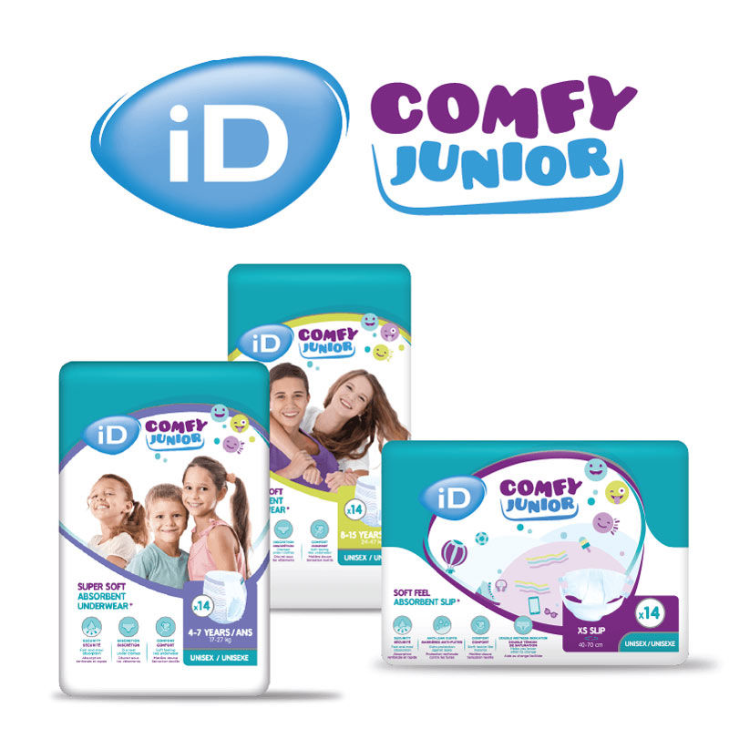 iD Comfy Junior für Jungen und Mädchen Sortiment 