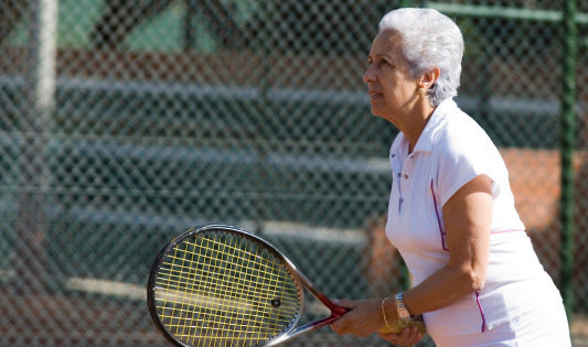 Tennis eher schlecht bei Inkontinenz