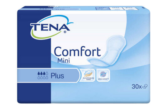 TENA Comfort Mini Plus - altes Verpackungsdesign
