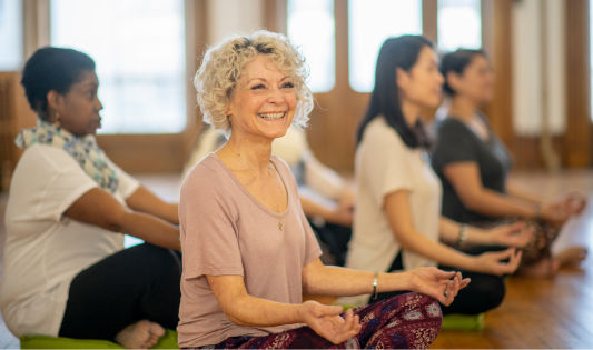 Yoga kann bei Inkontinenz helfen 