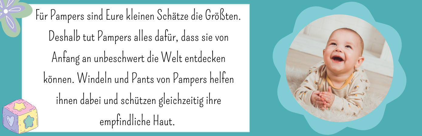 Pampers - Eure kleine Schätze sind die Größten Mobile 