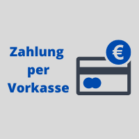 Zahlung per Vorkasse 