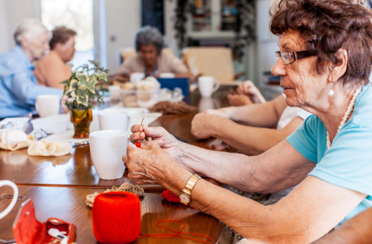 Seniorinnen und Senioren aktiv