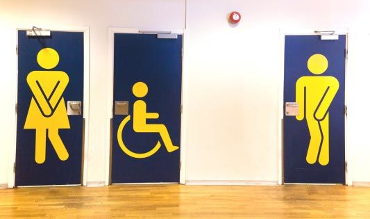 Euroschlüssel für Behinderten-WCs
