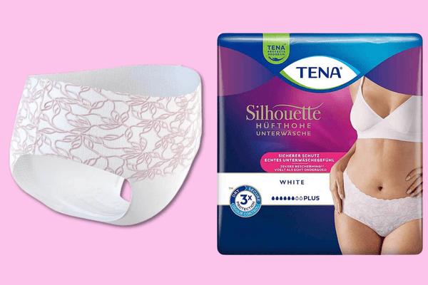 TENA Silhouette Pants Plus White