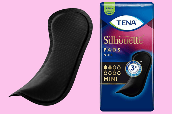 TENA Silhouette Slipeinlagen Mini Noir Packung und Artikel