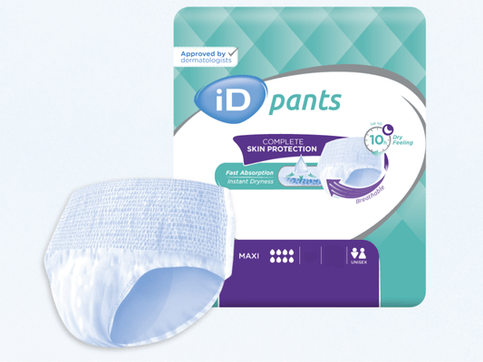 iD Pants Maxi Produkt und Packung
