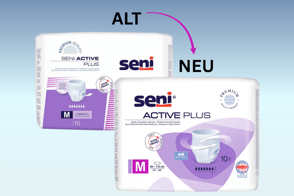 Seni Active Pants Alt - Neu Verpackungsdesign