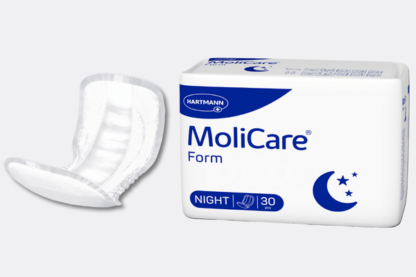 MoliCare Form Night Packshot und Produkt