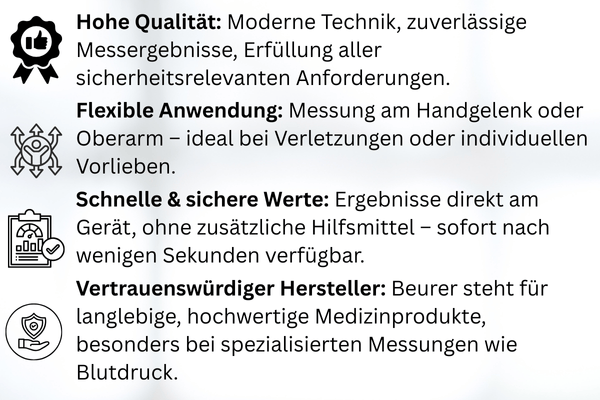 Vorteile Beurer Geräte 