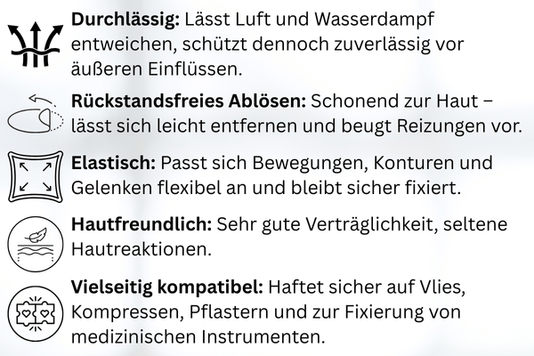 Vorteile Klebevlies Grafik