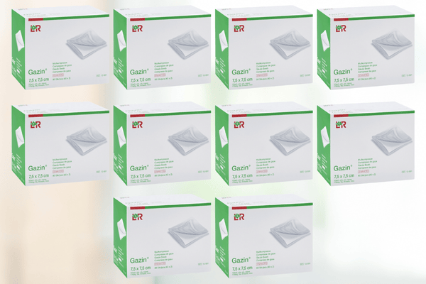 Beispiel Spar-Paket Kompressen - 10 x 80 Stück