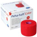 Peha-haft Color Latexfrei koh&auml;sive Fixierbinde rot 6...