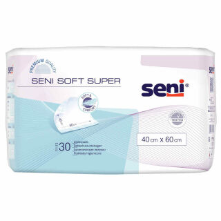 Seni Soft Super Krankenunterlagen 40x60 cm (30 Stk)