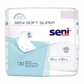 Seni Soft Super Krankenunterlagen 90x60cm (30 Stk)