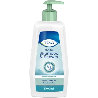 TENA Shampoo &amp; Shower 500 ml