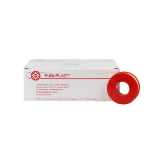 Rudaplast Fixierpflaster 5 cm x 5 m (10 Rollen)