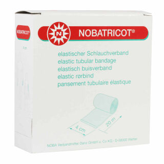 NOBATRICOT elastischer Schlauchverband 4 cm x 20 m