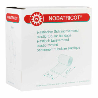 NOBATRICOT elastischer Schlauchverband 6 cm x 20 m