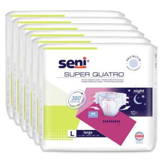 Super Seni Quatro Gr. Large (6x10 Stk)