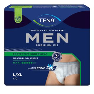 TENA Men Pants Premium Maxi Level 4 Gr. L (10 Stk)