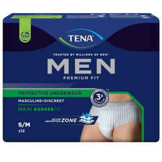 TENA Men Pants Premium Fit Maxi S / M (4x12 Stk)