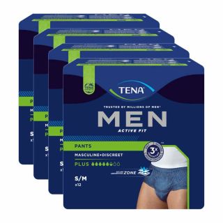 TENA Men Pants Active Fit Plus M (4x12 Stk)