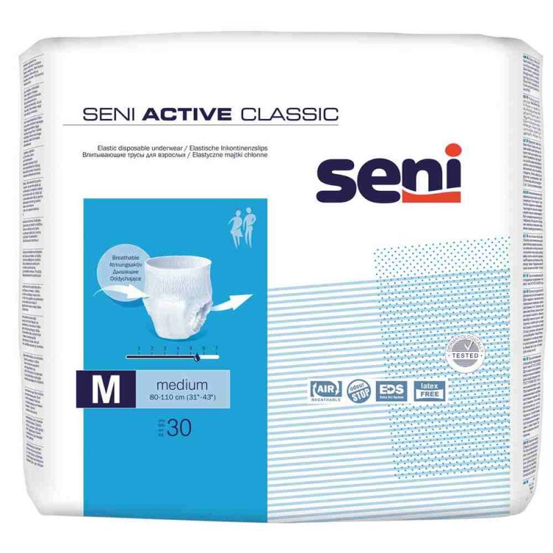 Seni Active Classic Pants Medium (30 Stk), 18,50