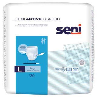 Seni Active Classic Pants Large (30 Stk)