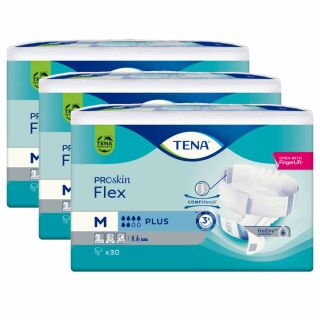 TENA Flex Plus Medium (3x30 Stück)