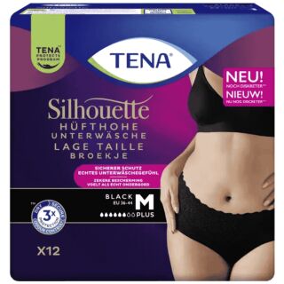 TENA Silhouette Pants Normal Noir Medium (10 Stk)