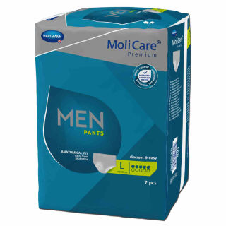 MoliCare Premium MEN Pants 5 Tropfen Large (7 Stk)
