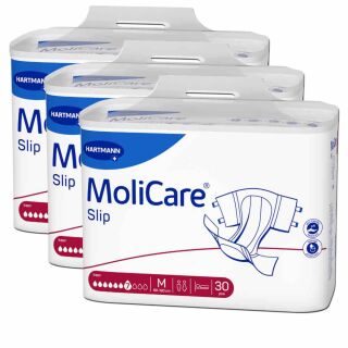 MoliCare Slip Super 7 Tropfen Medium (3x30 Stk)