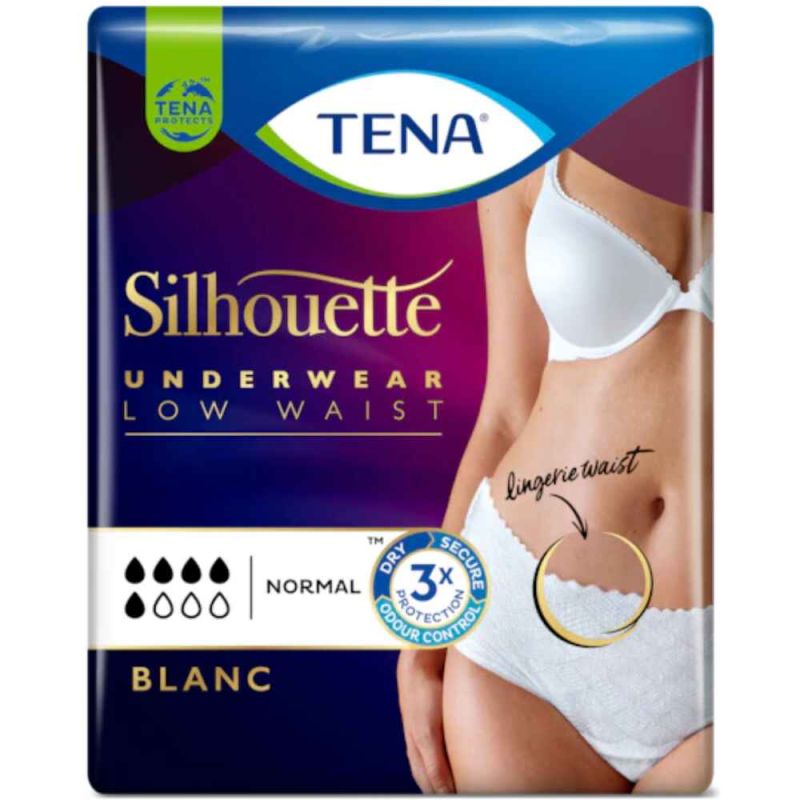 Kopie von TENA Silhouette Plus Creme Inkontinenzslip
