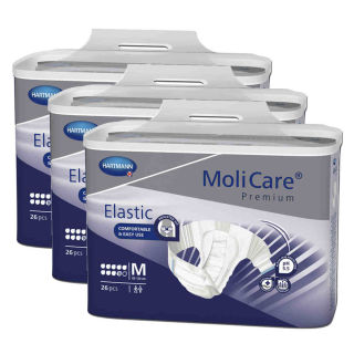 MoliCare Premium Elastic 9 Tropfen M (3x26 Stk)