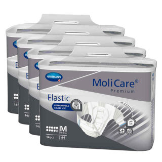 MoliCare Premium Elastic 10 Tropfen M (4x14 Stk)