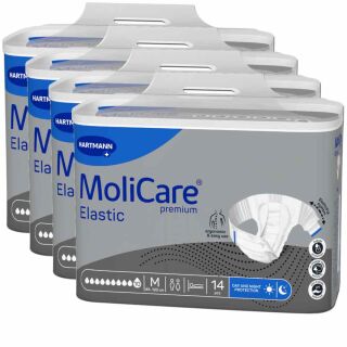 MoliCare Premium Elastic 10 Tropfen M (4x14 Stk)