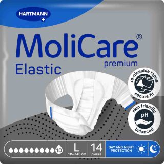 MoliCare Premium Elastic 10 Tropfen L (14 Stk)