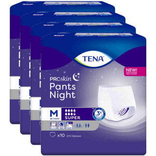 TENA Pants Night Super Medium (4x10 Stk)